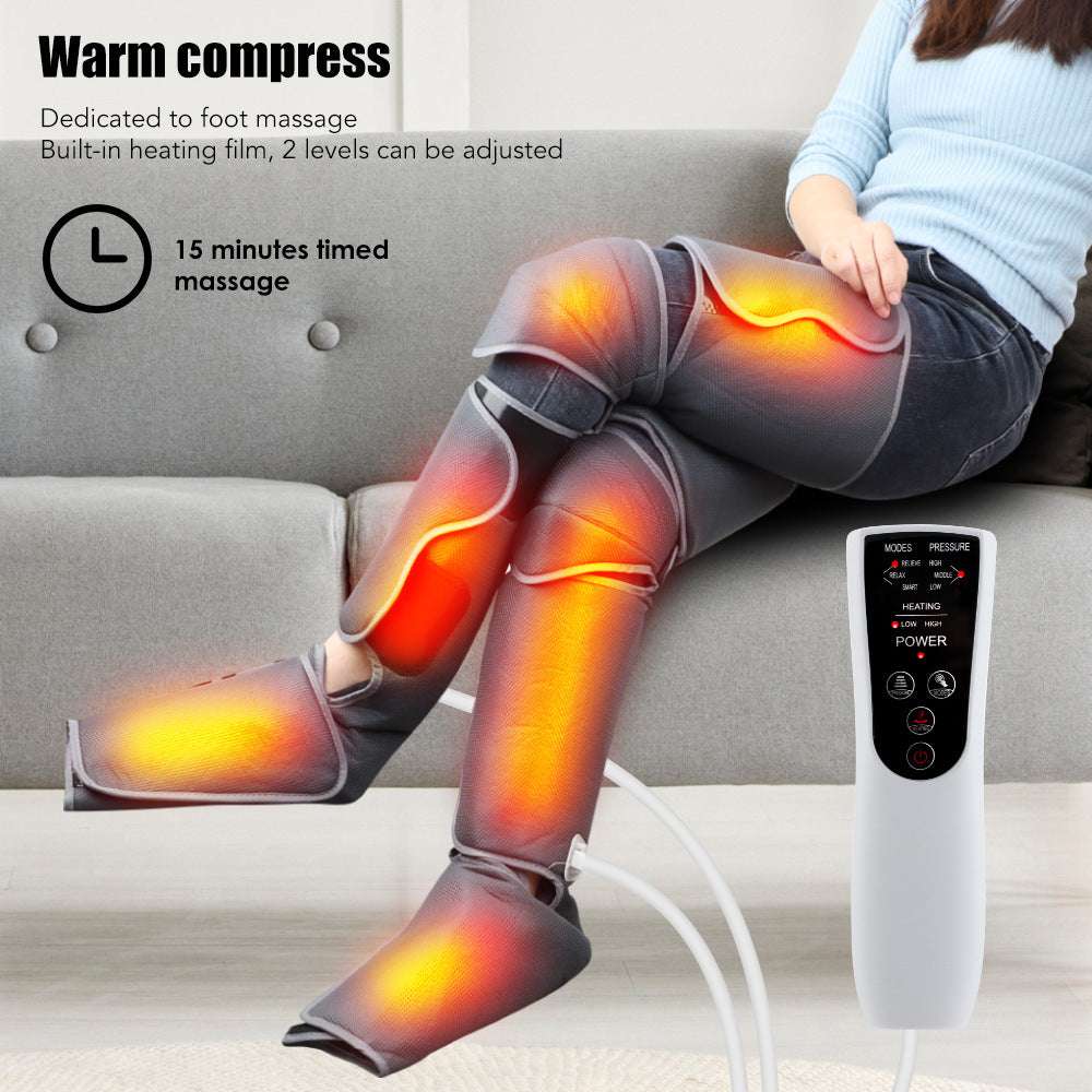 The New Air Wave Leg Massager Hot Compress Airbag Instrument - globaltradeleader
