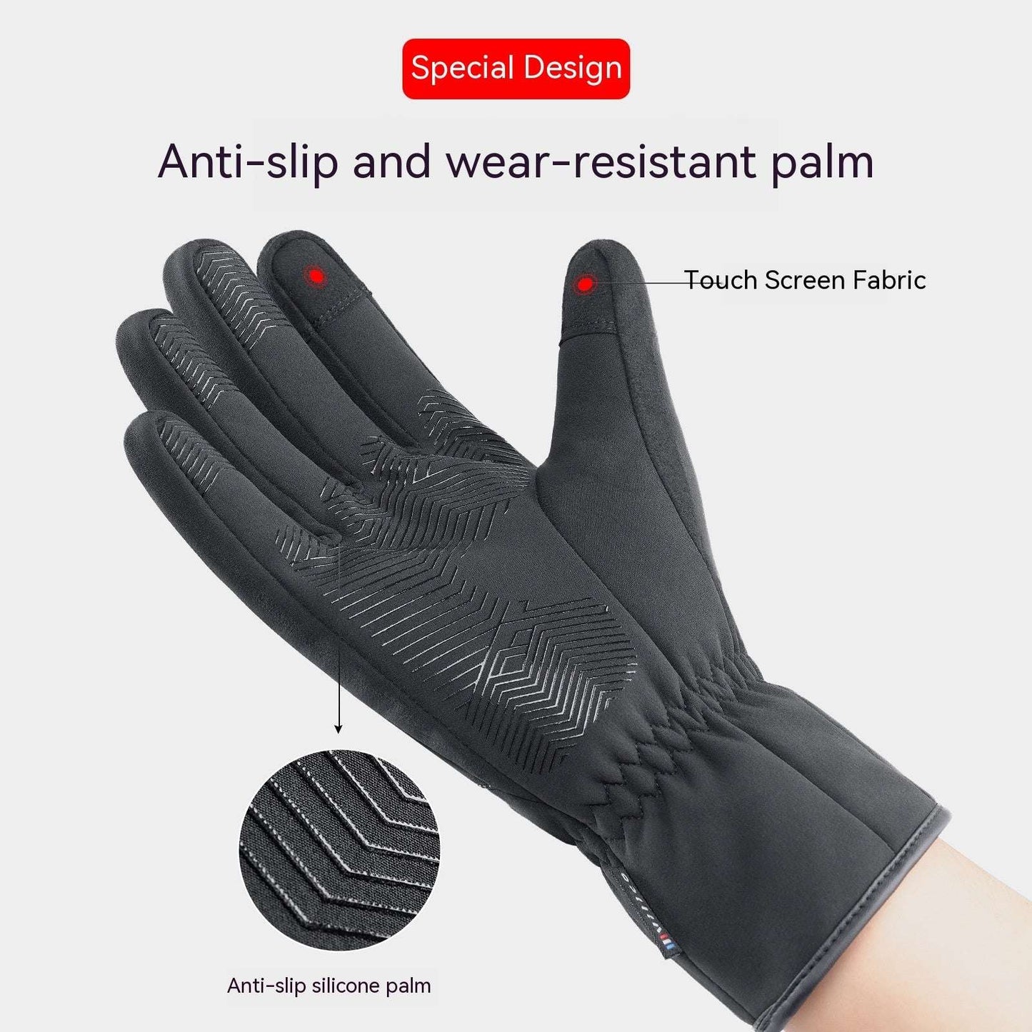 Outdoor Winter Warm Gloves Waterproof Windproof Touch Screen - globaltradeleader