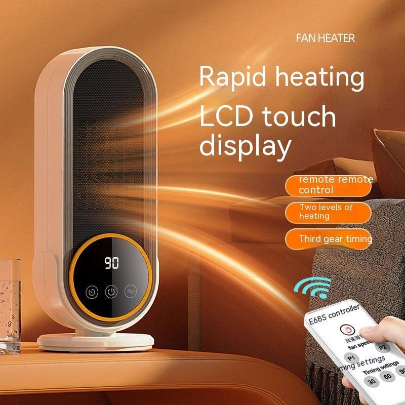 Warm Air Blower High Power 1200W Desktop Heater Ceramic PTC Heating Household Smart Electric Heater - globaltradeleader