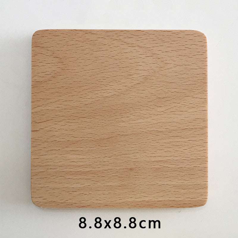 Wooden Solid Wood Coaster - globaltradeleader