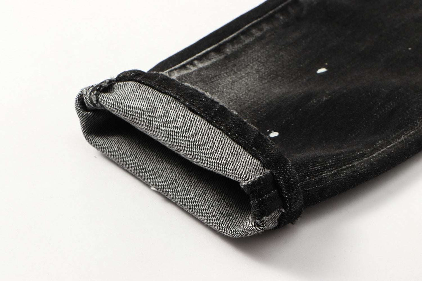 Broken Donggang Feng Shui Wash Slag Men's Jeans