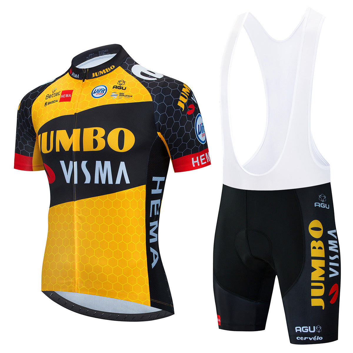 Tour De France Cycling Jersey Suit Team Version Short-sleeved Customization