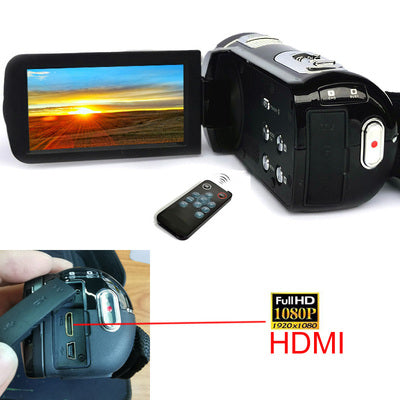 New Digital Camera With 3.0 Inch Rotating Screen HD 1080P V - globaltradeleader