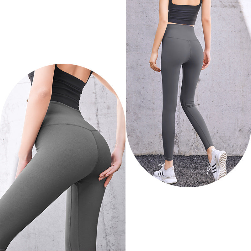 Fitness Yoga Pants High Waist Leggings Running Sports - globaltradeleader