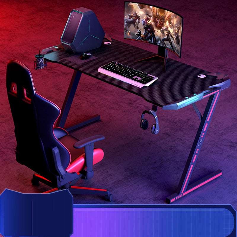 E-sports Table Household Table With Lamp - globaltradeleader