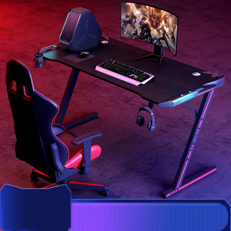 E-sports Table Household Table With Lamp - globaltradeleader