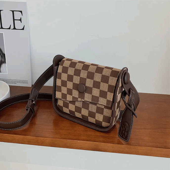 Ins Niche Broadband Messenger Shoulder Bag