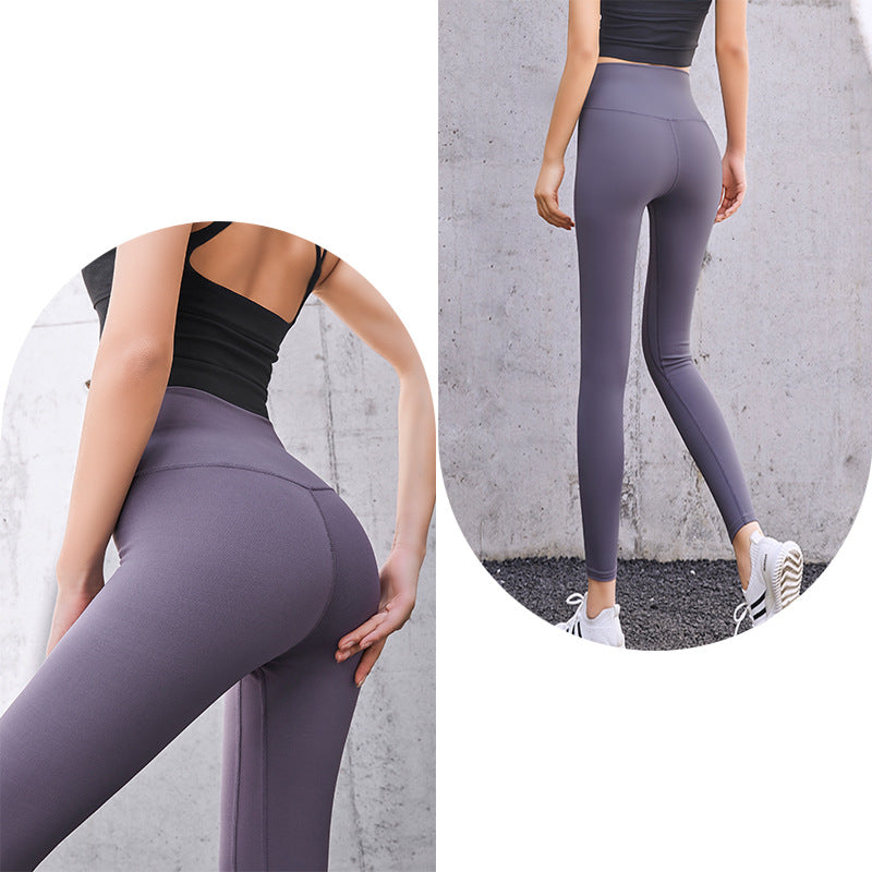 Fitness Yoga Pants High Waist Leggings Running Sports - globaltradeleader