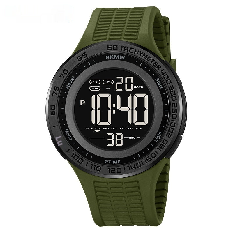 Men's Stylish And Versatile Electronic Watch Luminous Waterproof - globaltradeleader