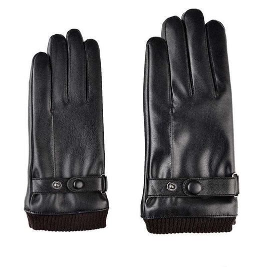 Autumn And Winter Warm Touch Screen Fleece-lined Thick Waterproof Gloves - globaltradeleader