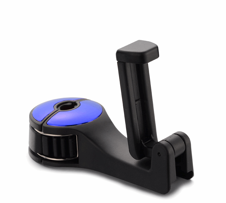 Car Phone Holder Hook Car Creative Rear Headrest Hook Car Lock Type Mobile Phone Holder