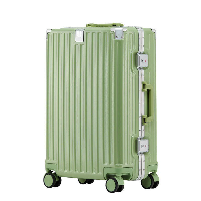 Aluminum Frame Luggage Solid Extra Thick And Durable Trolley Case - globaltradeleader