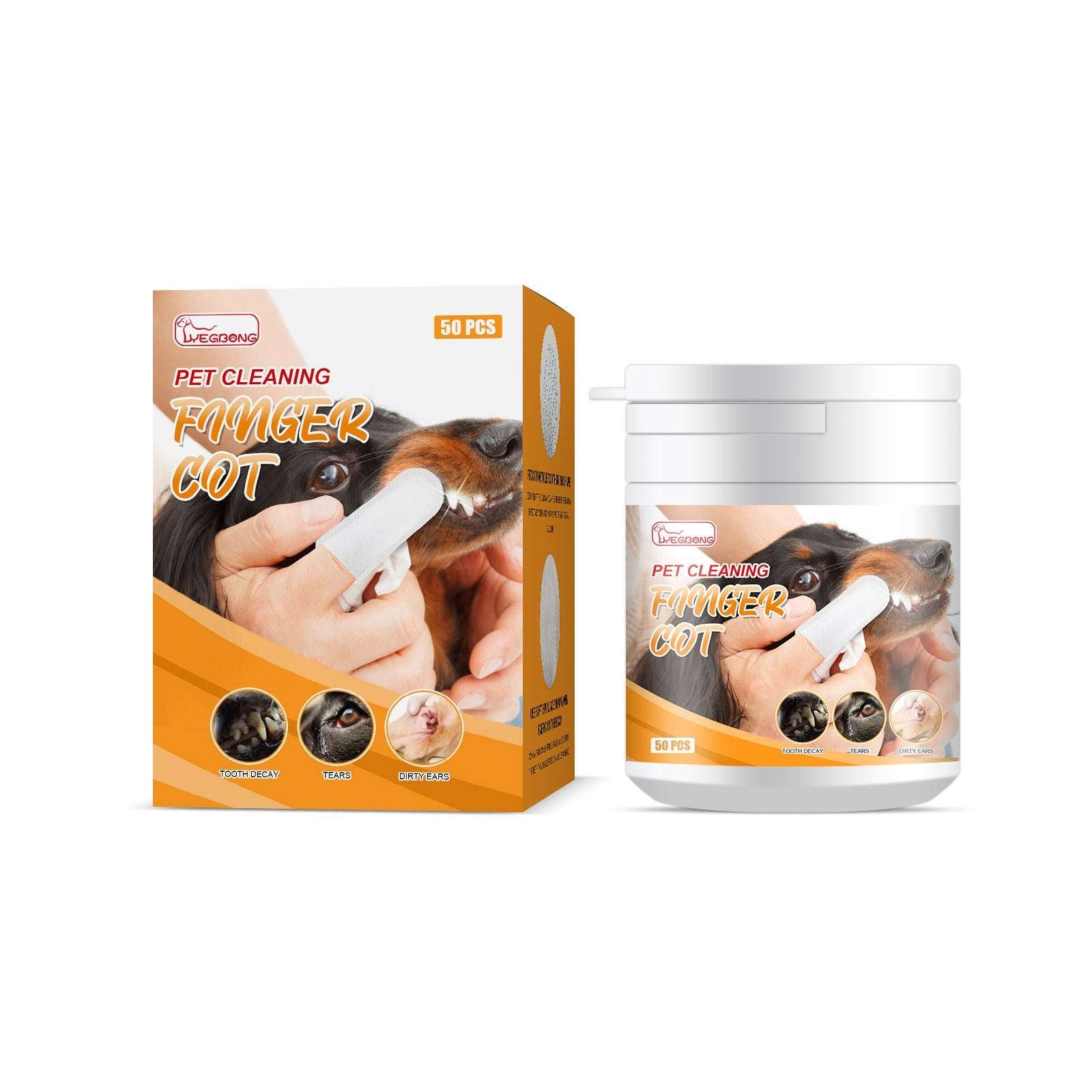 Pet Teeth Cleaning Wipes Dog Teeth Cleaning Cat