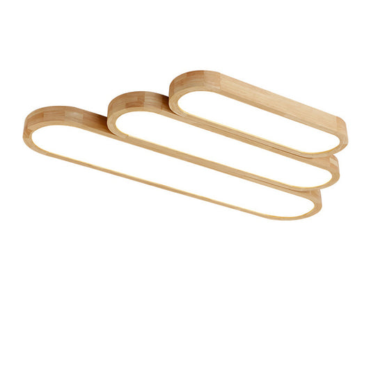 Puzzle Ceiling Lamp Strip Solid Wood Lamp - globaltradeleader