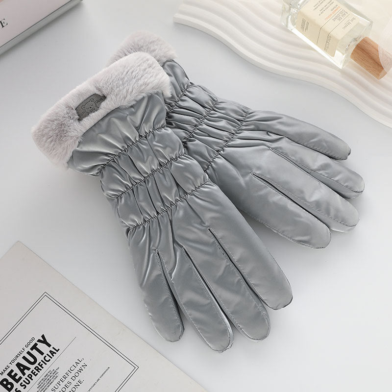 Winter Fleece-lined Thickened Touch Screen Gloves - globaltradeleader