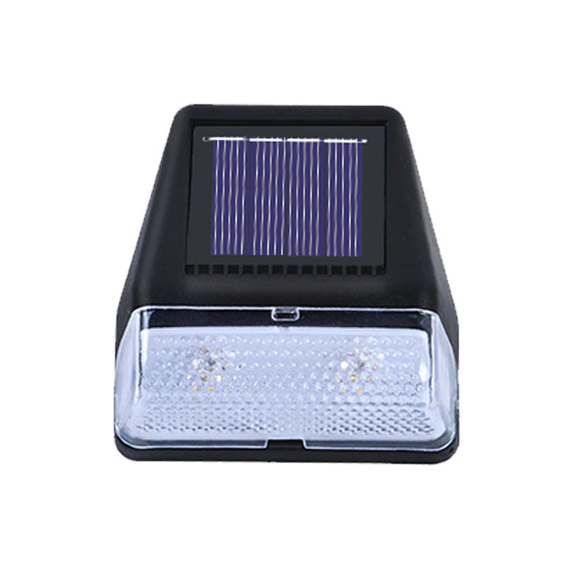 Solar Outdoor Rainproof Courtyard Garden Decoration Stairs Step Light Fence Fence LED Wall Lamp - globaltradeleader