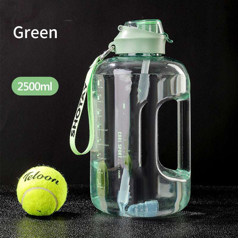 With Straw Large Portable Travel Bottles For Training Sport