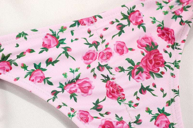 Swimwear Women's Printed Strap Bikini - globaltradeleader