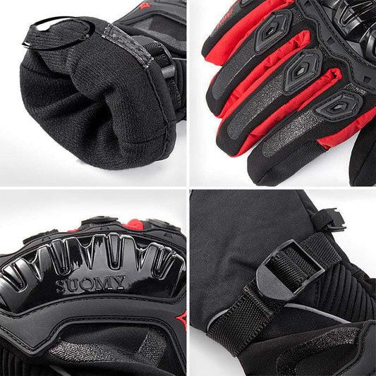 Waterproof Warm Four Seasons Winter Motorcycle Riding Gloves - globaltradeleader