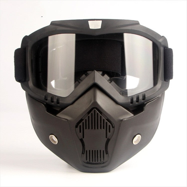 Full Face Anti-impact Goggles Outdoor Anti-fog Riding Glasses Mask