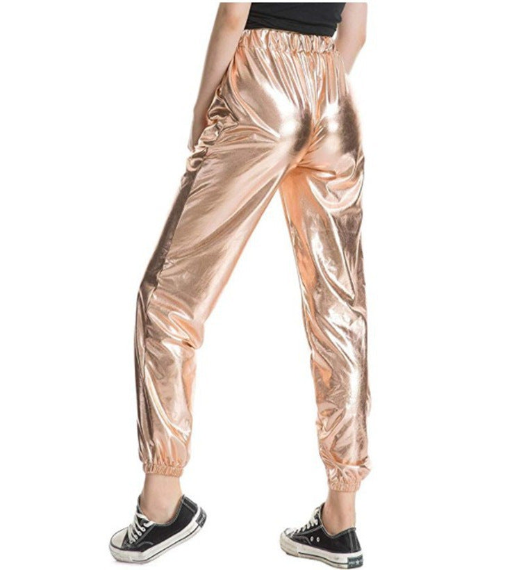 Fashion Casual Colorful Solid Color High-elastic Women's Trousers - globaltradeleader