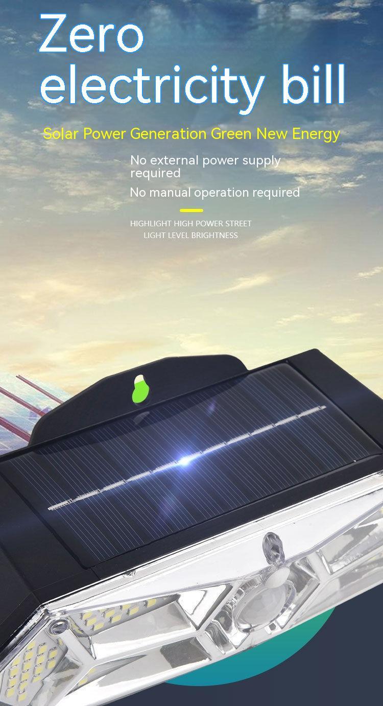 Solar Human Body Induction Lamp Outdoor Waterproof Street - globaltradeleader