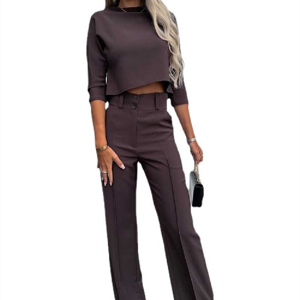 Fashion Tops High Waist Wide Leg - globaltradeleader