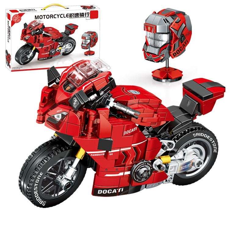 Motorcycle Model Children's Educational Toy Boy Gift - globaltradeleader
