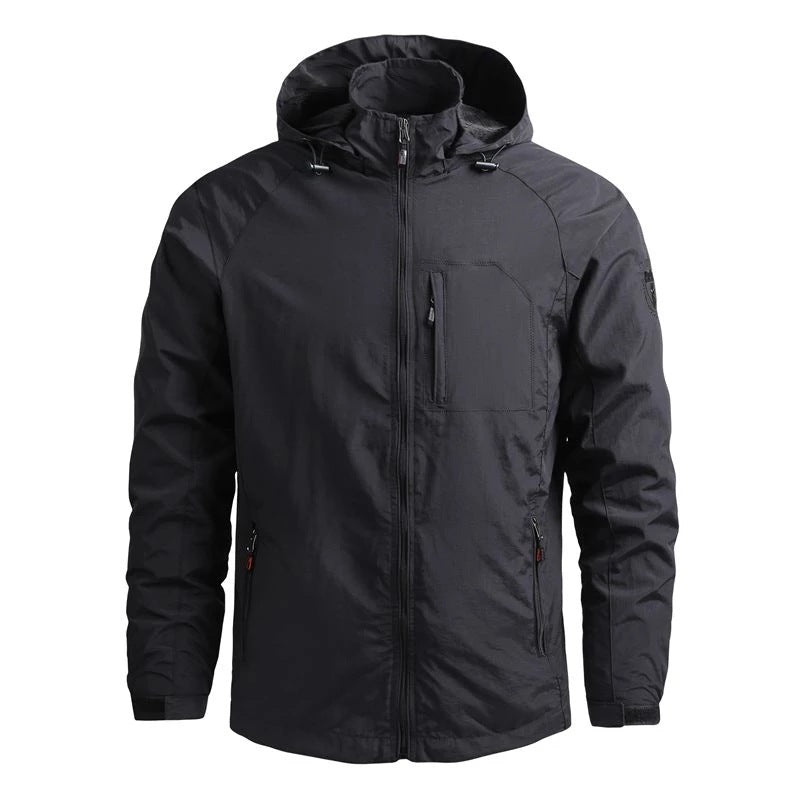 Men's Fashion Solid Color Single Outdoor Jacket - globaltradeleader