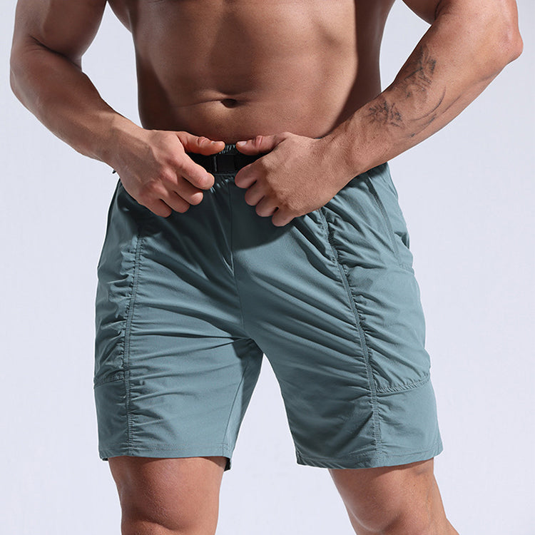 Athletic Shorts For Men With Pockets And Elastic Waistband Cargo Shorts - globaltradeleader