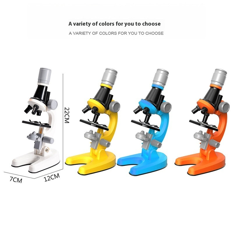 Children's Microscope Scientific Biological Specimen Educational Toys - globaltradeleader