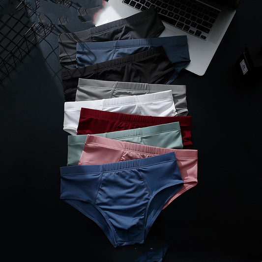 Men's Briefs Polyester Fiber, Elastic And Breathable