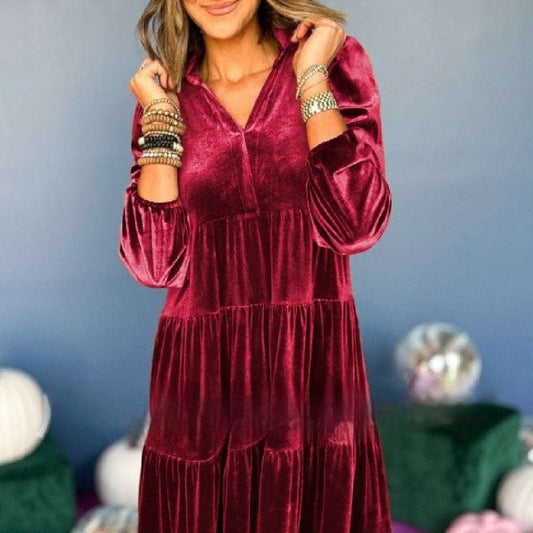 Autumn And Winter New Loose Dress Women - globaltradeleader