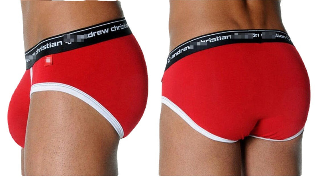 Men's Fashion Comfortable Briefs Simple And Breathable Lightweight Briefs