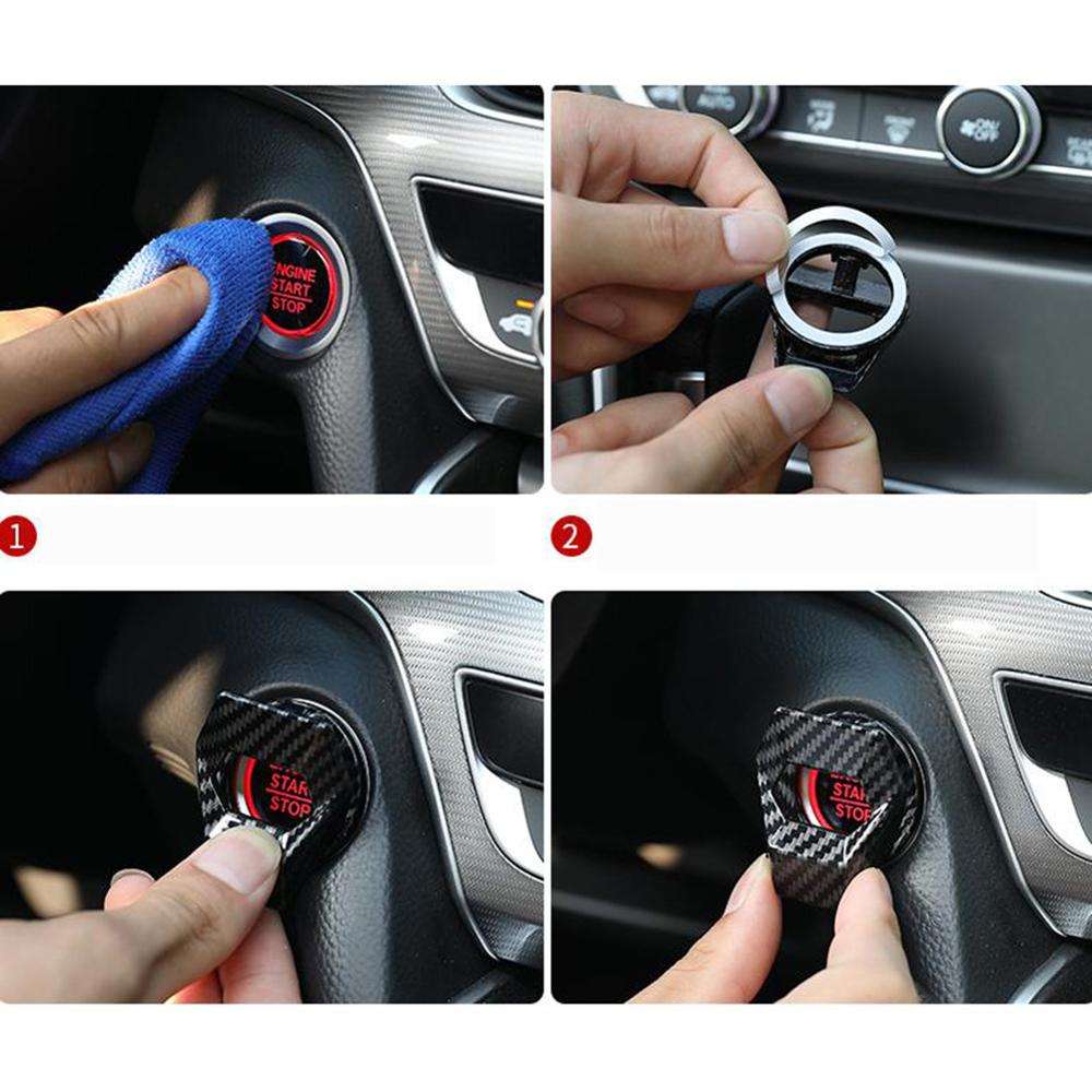 One-key Start-up Protection For Car Interiors And Anti-scratch Decorative Cover