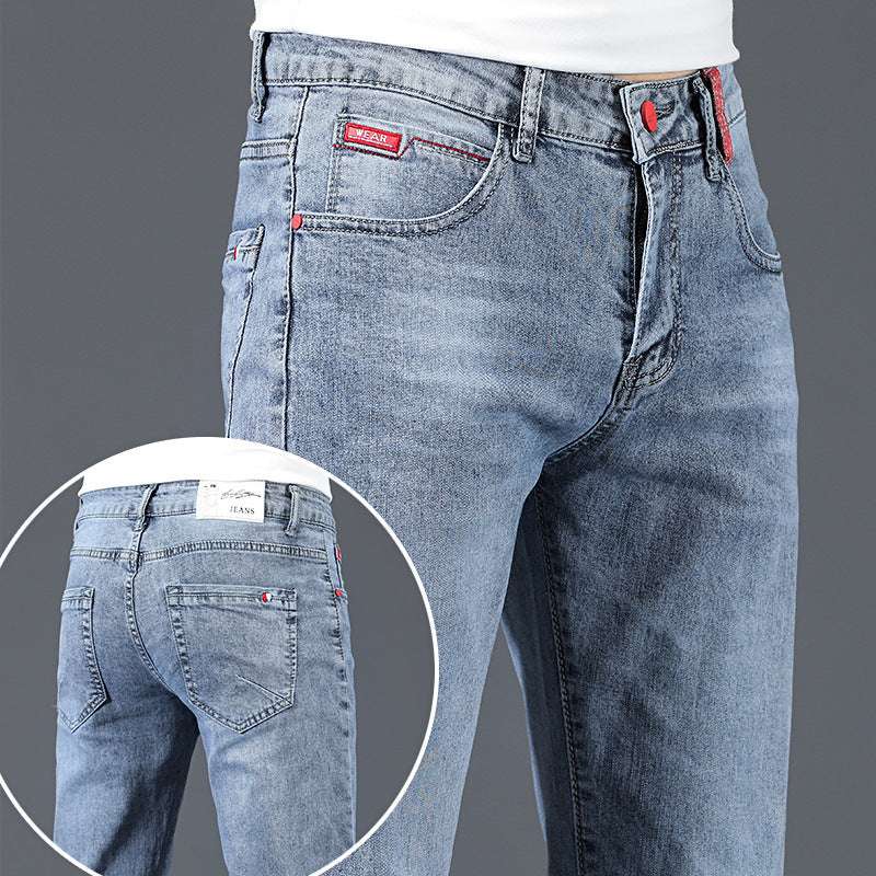 Men's Fashion Slim Stretch Pencil Jeans - globaltradeleader