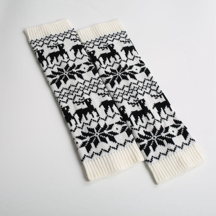 Christmas Winter Warm Shank Protection Leg Warmer