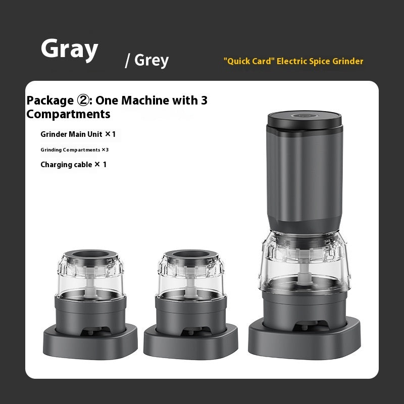 Household Portable Rechargeable Multifunctional Electric Powder Machine - globaltradeleader