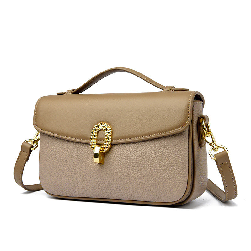 Portable Lock Fashion Simple Shoulder Bag - globaltradeleader