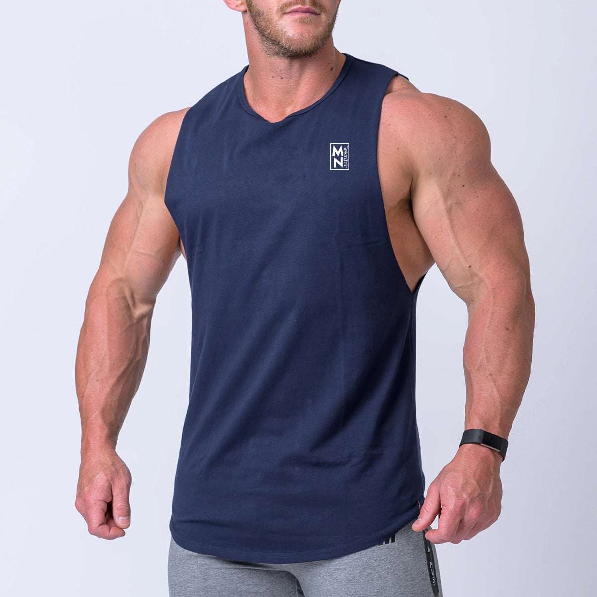 Fitness Vest Equipment Training Clothes Basketball Brothers Sports Sleeveless T-shirt Men - globaltradeleader