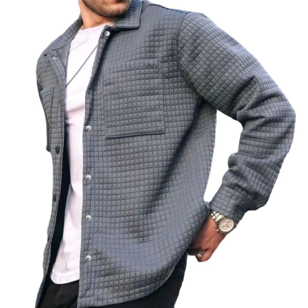 Men's Fashion Casual Large Size Long Sleeve Jacket - globaltradeleader