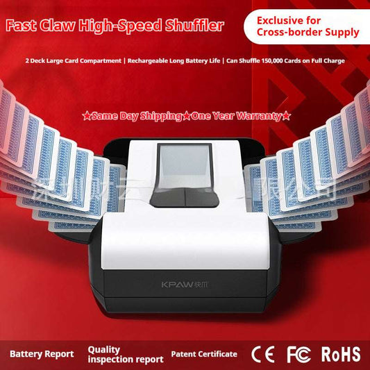 Automatic Shuffling Machine Long Battery Life - globaltradeleader