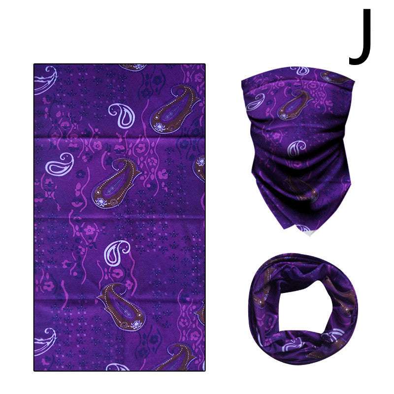 Magic Turban Headgear Sports Equipment Bib Sunscreen Collar Riding Supplies