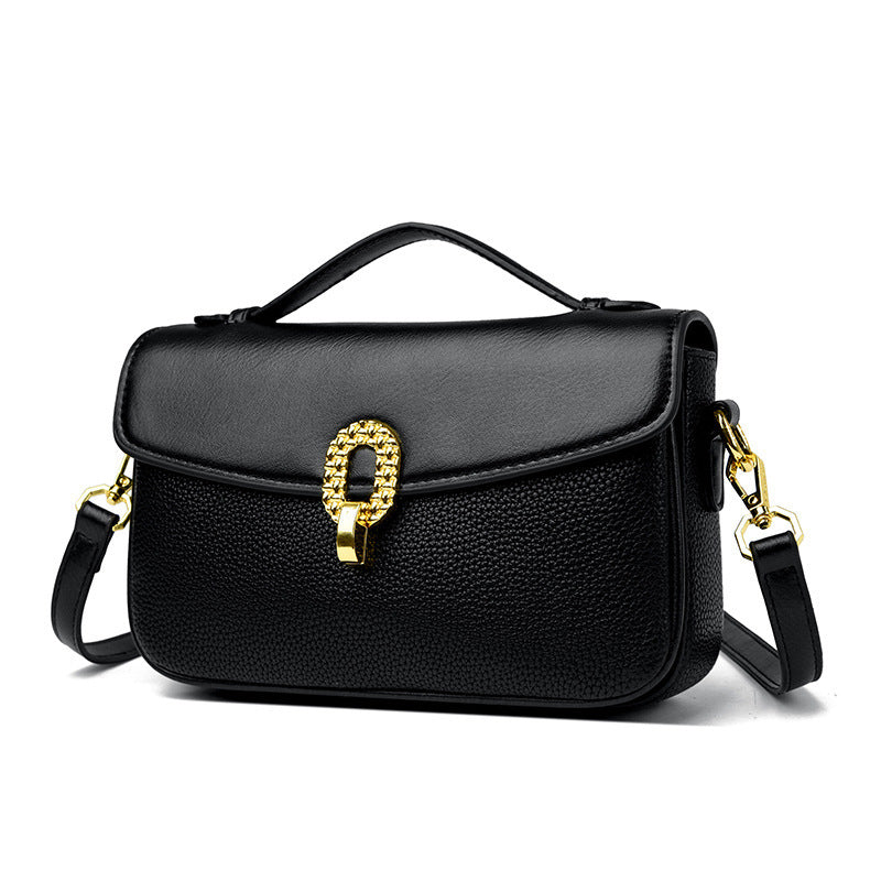 Portable Lock Fashion Simple Shoulder Bag - globaltradeleader