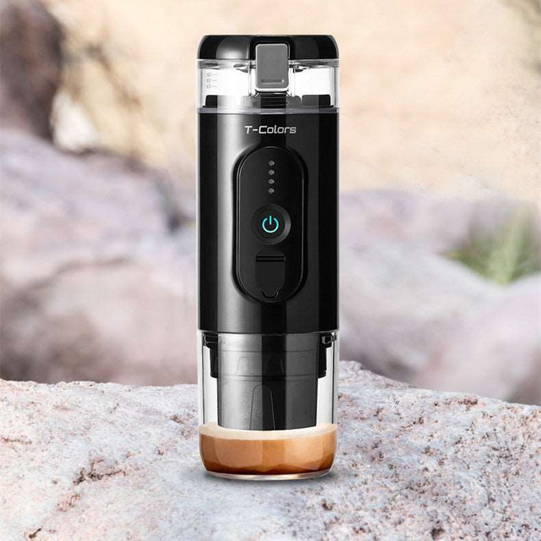 Wireless Heating Electric Espresso Machine Portable For Charging - globaltradeleader