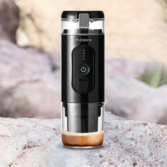 Wireless Heating Electric Espresso Machine Portable For Charging - globaltradeleader
