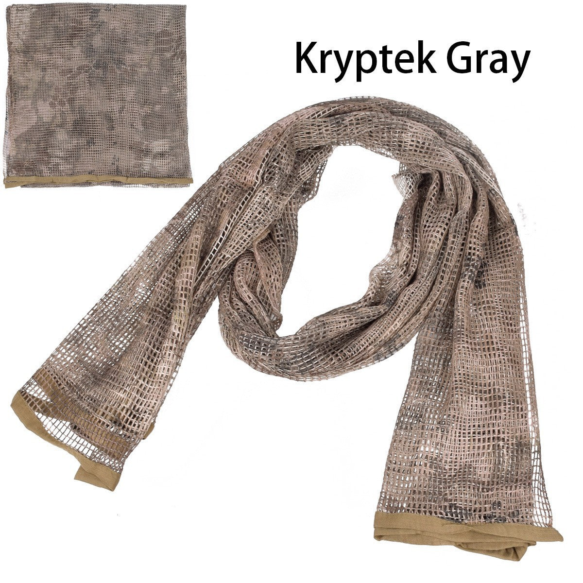 Breathable camouflage outdoor men's and women's scarves