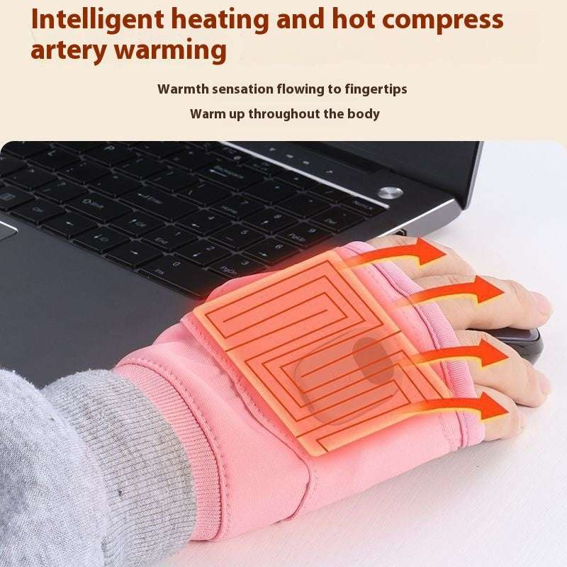 Comfort Warm Gloves Electric Winter Heating USB Rechargeable Smart Warm Winter Gloves For Skiing Cold Weather Driving Hiking - globaltradeleader
