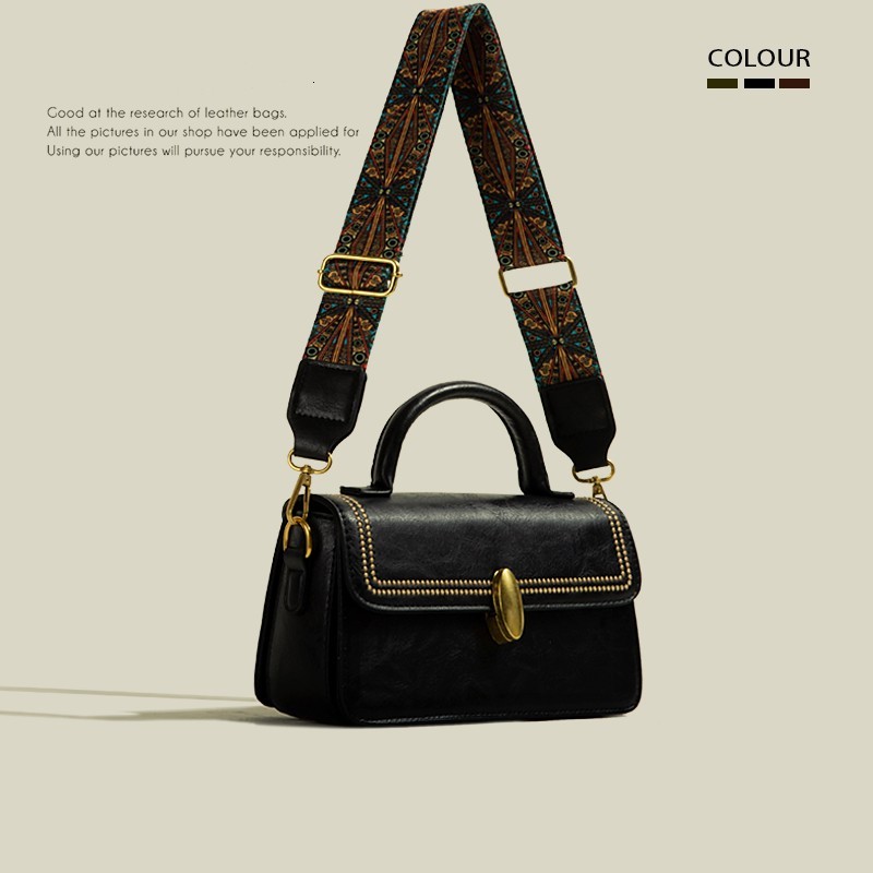 Advanced Texture Retro Messenger Bag For Women - globaltradeleader