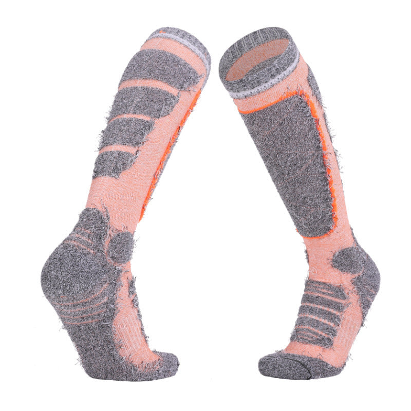 Women's Autumn And Winter Warm Outdoor Sports Socks Terry Sock - globaltradeleader